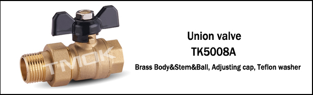 1-Zoll-Hebelventil TMOK behandelt männliches verlegtes CW617n schmiedete Messingkugelventil für Wassersystem WOG600