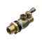Einstellbares Mini-BSP-Gewinde-Wassersystemventil 1/2 '' DN15 Wassertank Messing-Schwimmerkugelventil